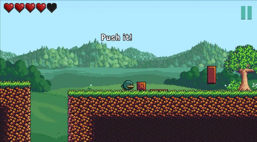 CyraFall Screenshot - Push puzzle